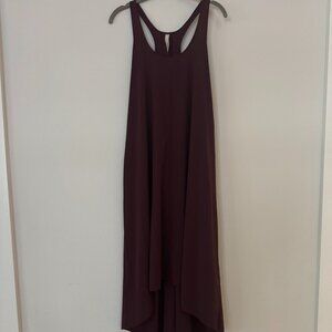 Athleta Presidio Traveler Maxi Dress XS - Burgundy